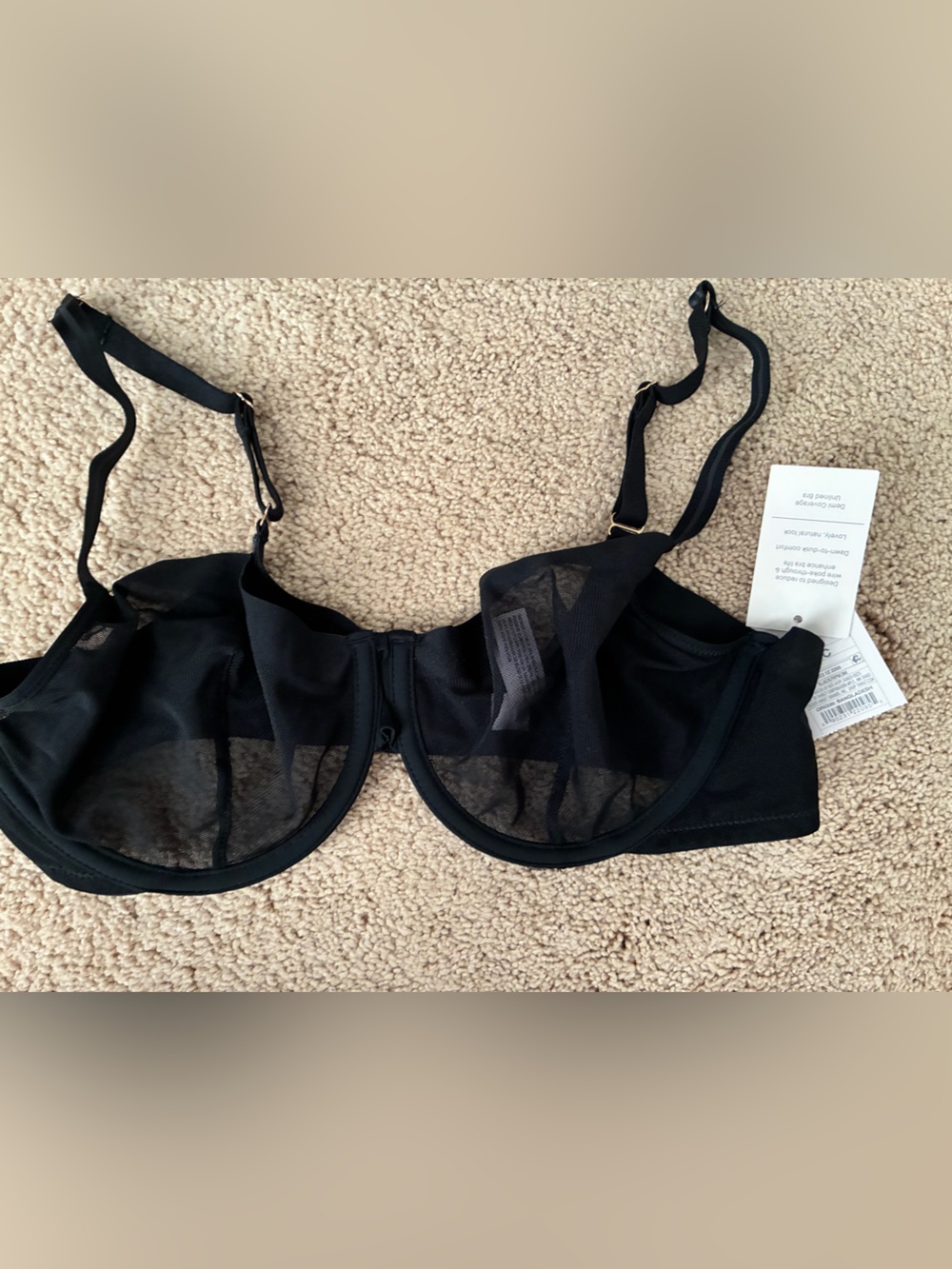 Black Sheer Strapless Convertible Bra - Women Intimates & Sleepwear